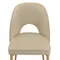 Стул evelyn, велюр, бежевый