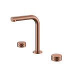 Смеситель на столешницу STICK DIAMOND на 3 отв. COPPER BRUSHED