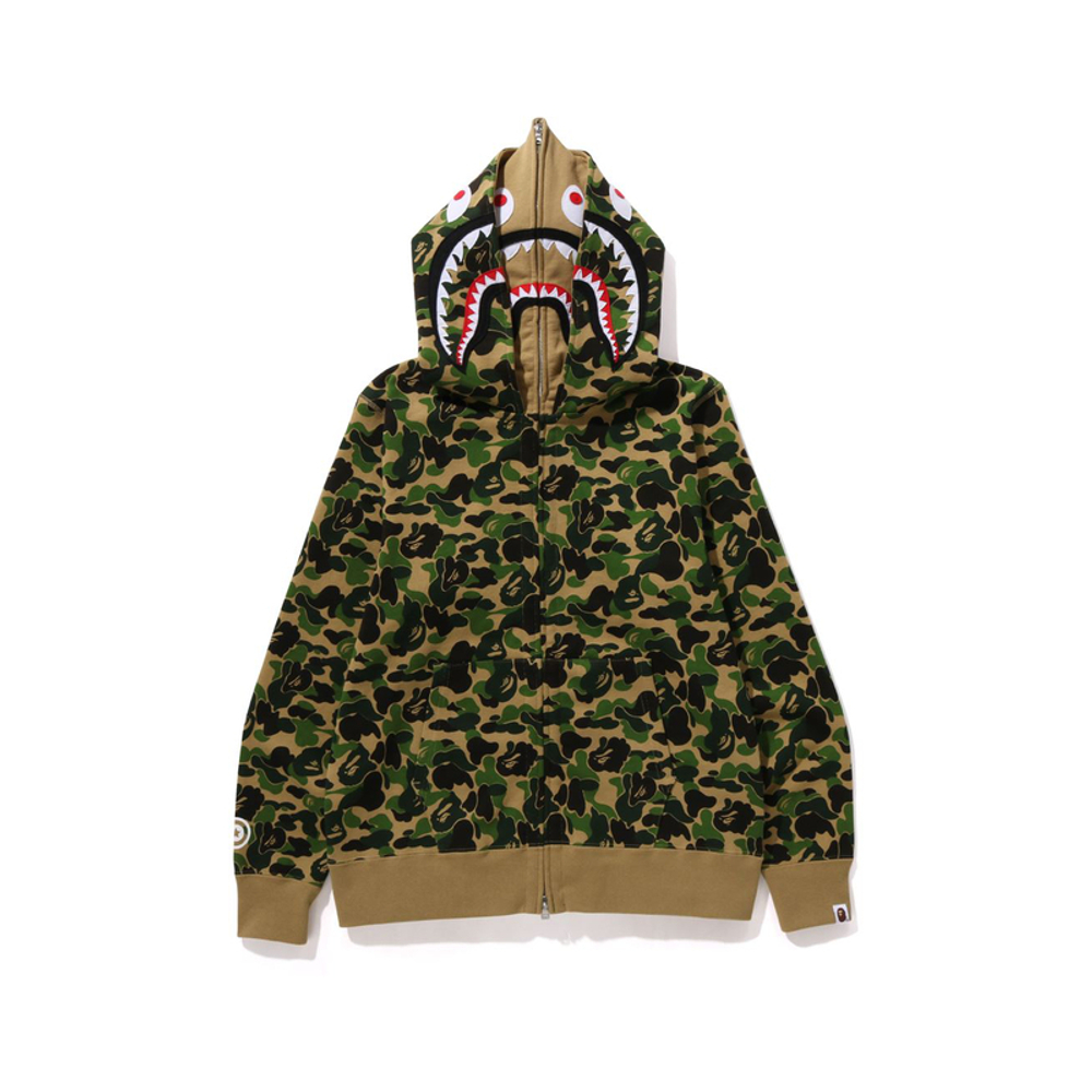 A Bathing Ape Abc Camo Double Shark Full Zip Худи Fw23
