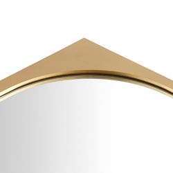 Зеркало настенное Halver, 79,5х51,8 см, золотое