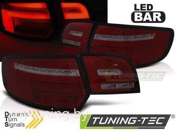Фонари задние LED BAR RED SMOKE SEQ для AUDI A3 8P 5D 08-12