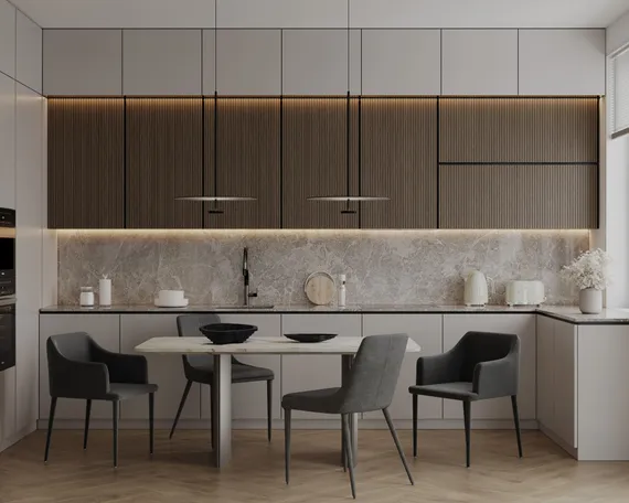 Обеденный стол Geometry 160х80 см, белая керамика