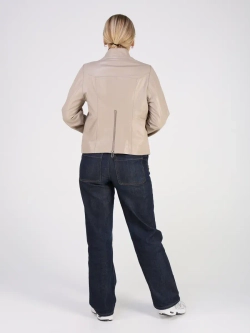 Кожаная куртка демисезонная косуха