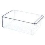 Органайзер для холодильника 20х10см с крышкой прозрачный