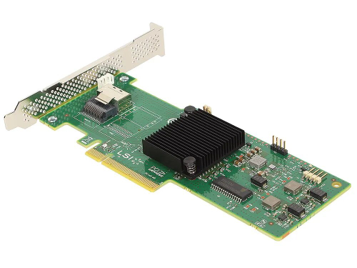 Контроллер SAS/SATA RAID LSI Logic MegaRAID SAS 9341-4i, 1 шт