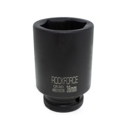Головка ударная глубокая 36мм 6гр. 3/4'' RockForce##Rock FORCE RF-46510036