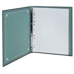 Папка-портфолио универсальная, 4 кольца, 20 файлов, 7БЦ матовая, BRAUBERG "Classic", 117554