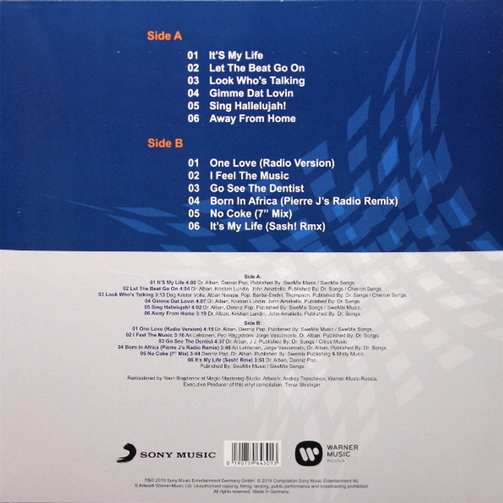 Dr. Alban / The Very Best Of 1990-1997 (Coloured Vinyl)(LP)