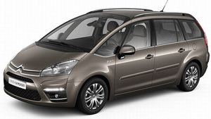 Багажники на Citroen C4 Grand Picasso I 2006-2013 на рейлинги