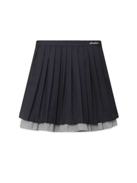 Юбка P Pleats Mid Navy