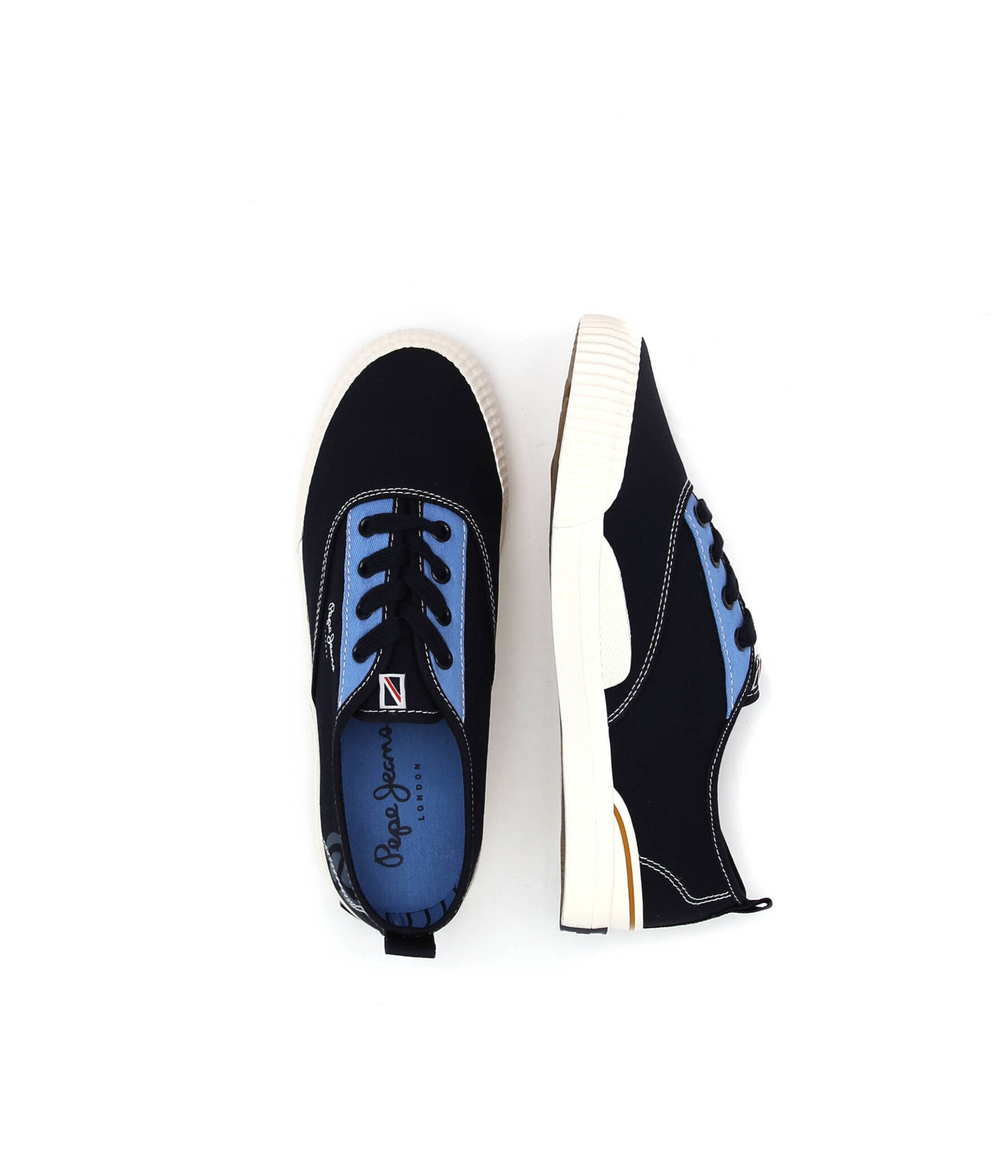 кеды ottis bamba Pepe Jeans London - темно-синий(PBS30525)