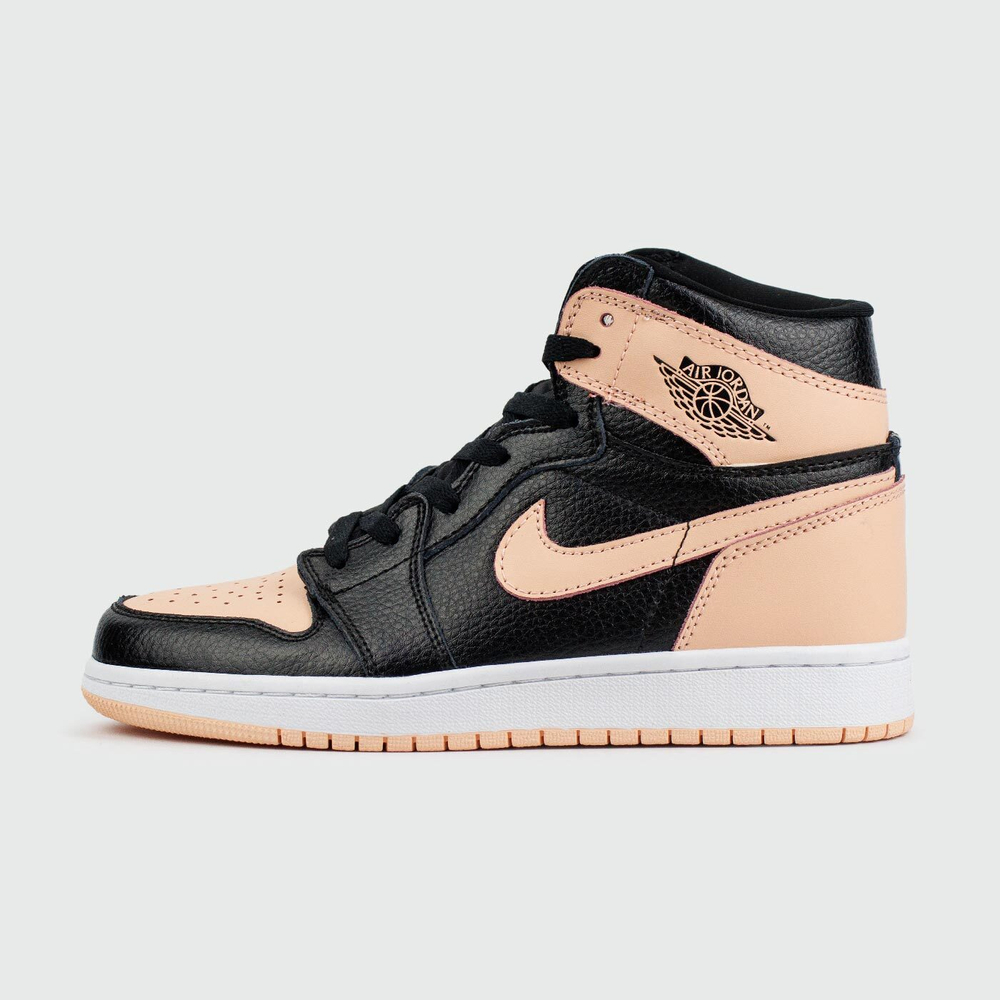 Кроссовки Nike Air Jordan 1 Wmns Black / Peach