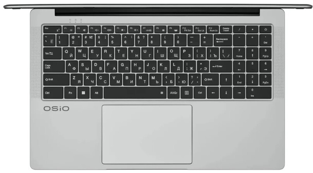 Ноутбук  OSIO FocusLine F160i-014 16.1 ", Core i5, 32 Гб RAM, 1 Тб SSD, Iris Xe Graphics, Серый