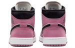 Air Jordan 1 Mid Se 'Berry Pink' Women's