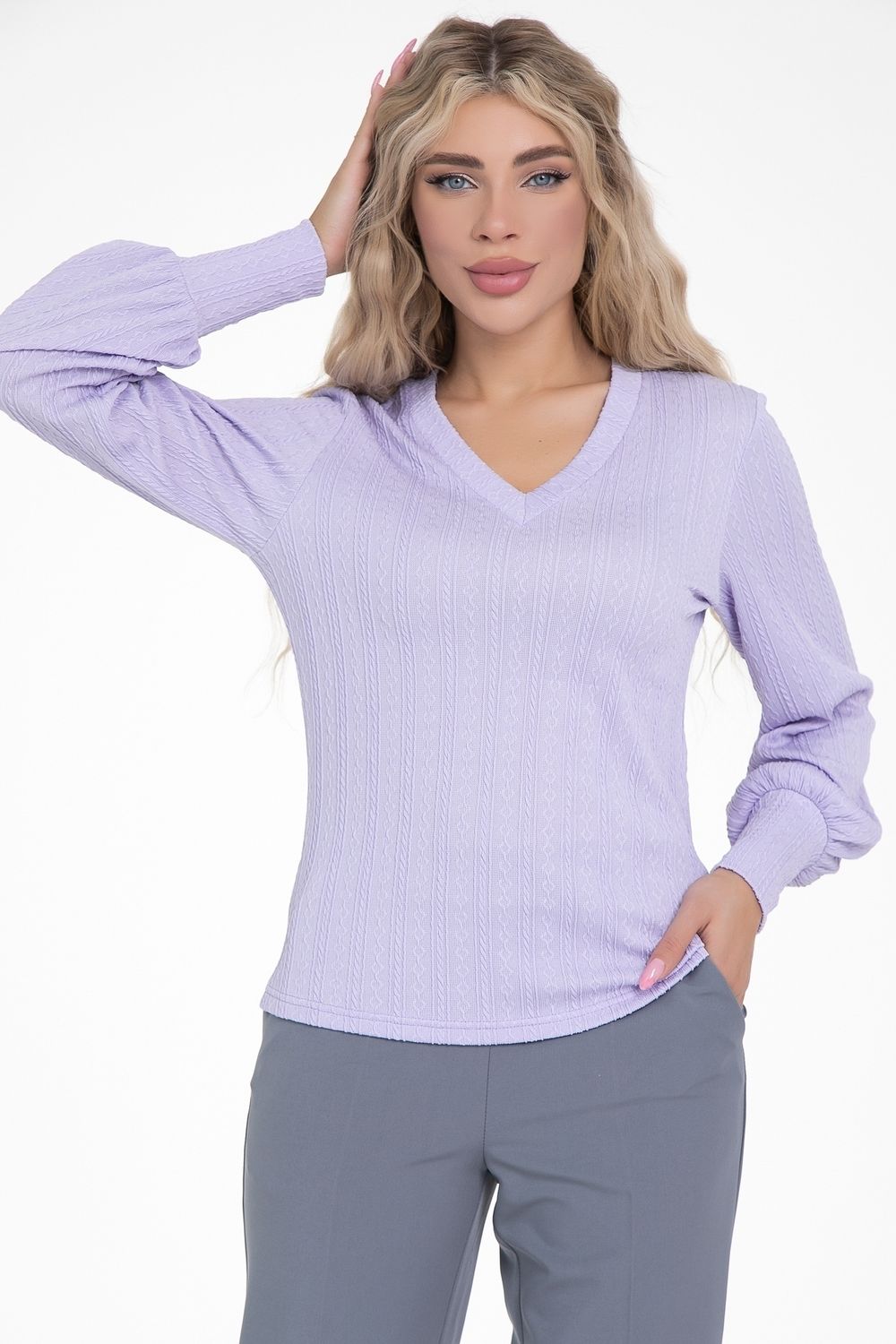 Блуза Милано (лаванда) Diolche