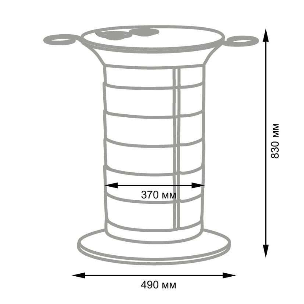 Парикмахерская тележка GiroCo Doble Plus