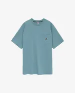 Футболка ANTEATER Phat Pocket 216 Серо-Голубая