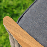 Обеденное кресло ROYAL FAMILY AMELIA серое