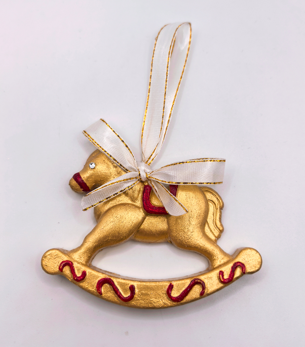 Ёлочные игрушки "Лошадка"