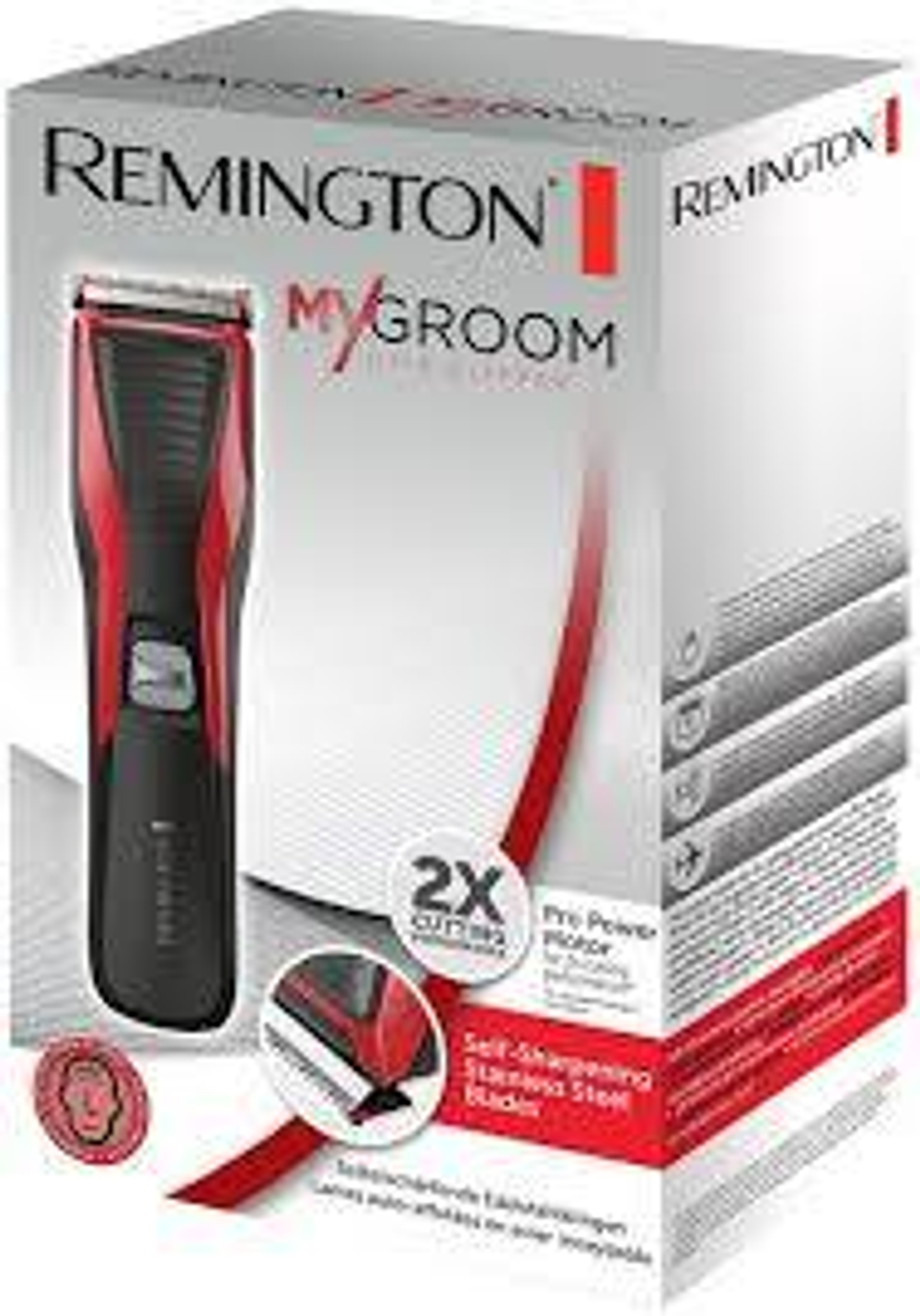 Машинка для стрижки волос Remington HC5100 красный/черный