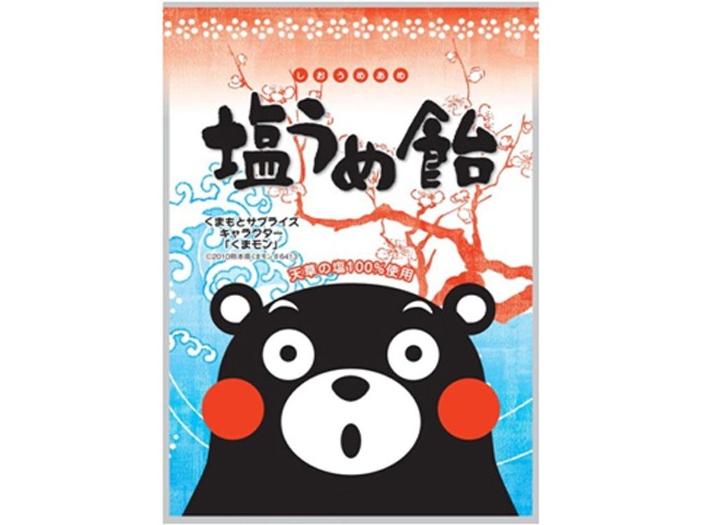 Карамель Кумамон со вкусом сливы Ohkura, 90 гр