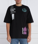 Футболка CALVIN KLEIN JEANS - черный(J30J324011)