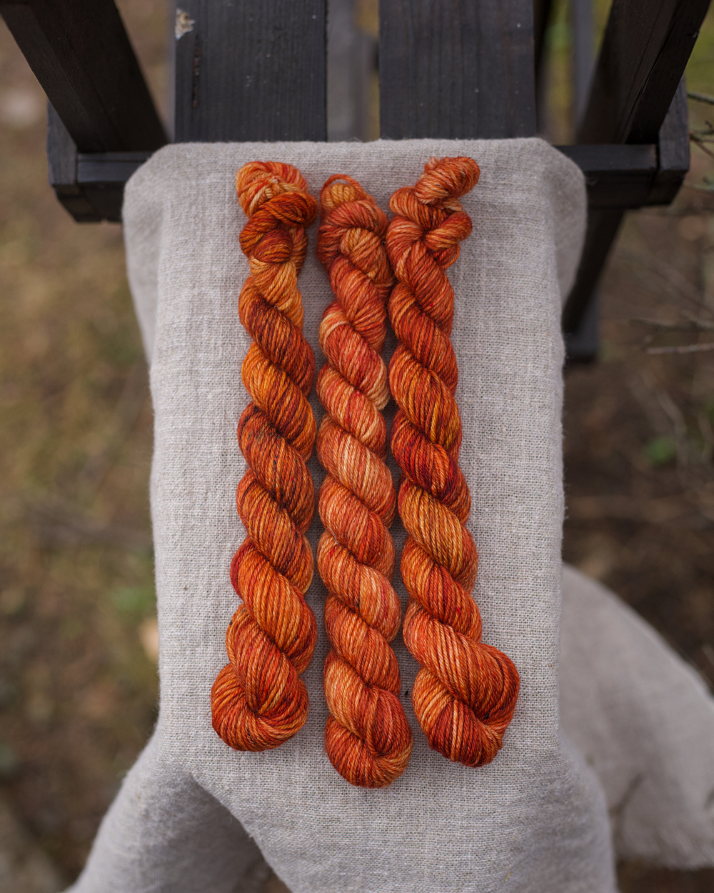 Мини пасма 20 г "Рыжий хвост"