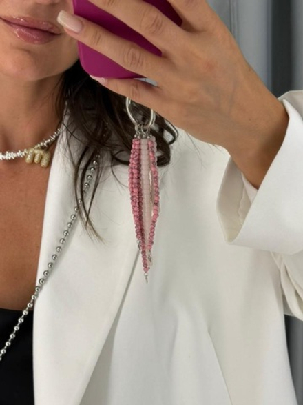 Подвес розовый