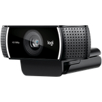 LOGITECH C922 Pro Stream Webcam - Tripod - BLACK - USB