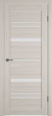 Межкомнатная дверь экошпон VFD (ВФД) Atum Pro 25 Scanson Oak стекло White Cloud
