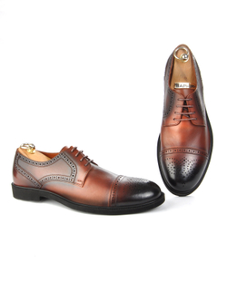 Vorsh Туфли V512рыж броги BOND