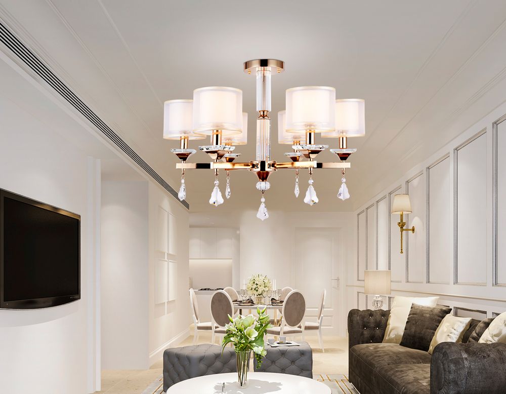 Ambrella Подвесная люстра с хрусталем Traditional TR4535