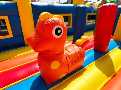 Коммерческий надувной батут «Тропикана макси», 15*8*6 м