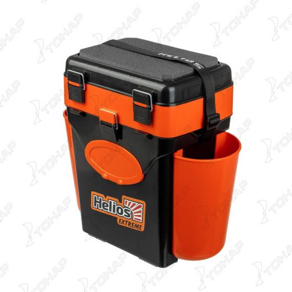 Ящик зимний Helios "FishBox" (10л) оранжевый