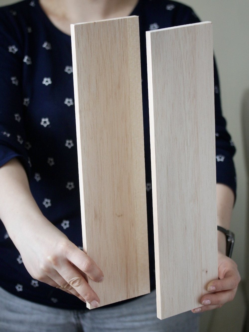 Бальса дощечки 10 х 100 х 400 мм (2 шт)