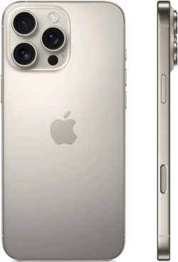 Смартфон Apple A3295 iPhone 16 Pro Max 1Tb титан моноблок 3G 4G 1Sim 6.9" 1320x2868 iOS 18 48Mpix 802.11 a/b/g/n/ac/ax/be NFC GPS Protect