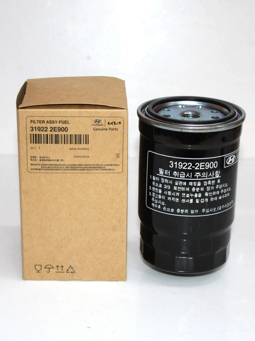 Фильтр топливный (отверстие 12 мм) 319222E900 Hyundai, Kia