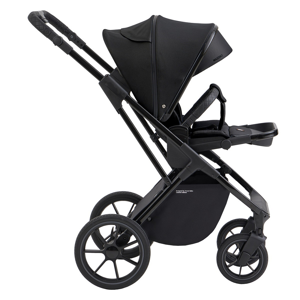 Коляска 3 в 1 Sweet Baby SBL Massimo + автокресло Premier Black Black