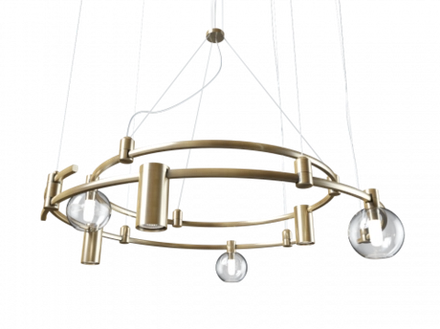 Готовая конструкция в комплекте со светильниками и источником питания