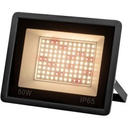 Фитопрожектор для растений светодиодный ЭРА FITO-50W-Ra90-LED для цветения и плодоношения полного спектра 50 Вт