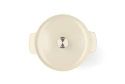 KitchenAid Чугунная кастрюля 22 см 3,3 л крем