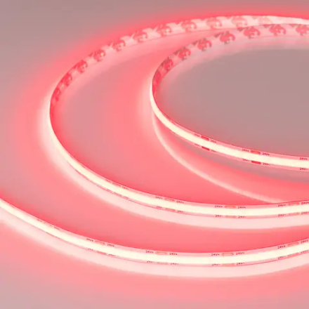 Светодиодная лента COB-X544-8mm 24V Red (11.5 W/m, IP20, CSP, 5m) (Arlight, 11.5 Вт/м, IP20) 032176(2)
