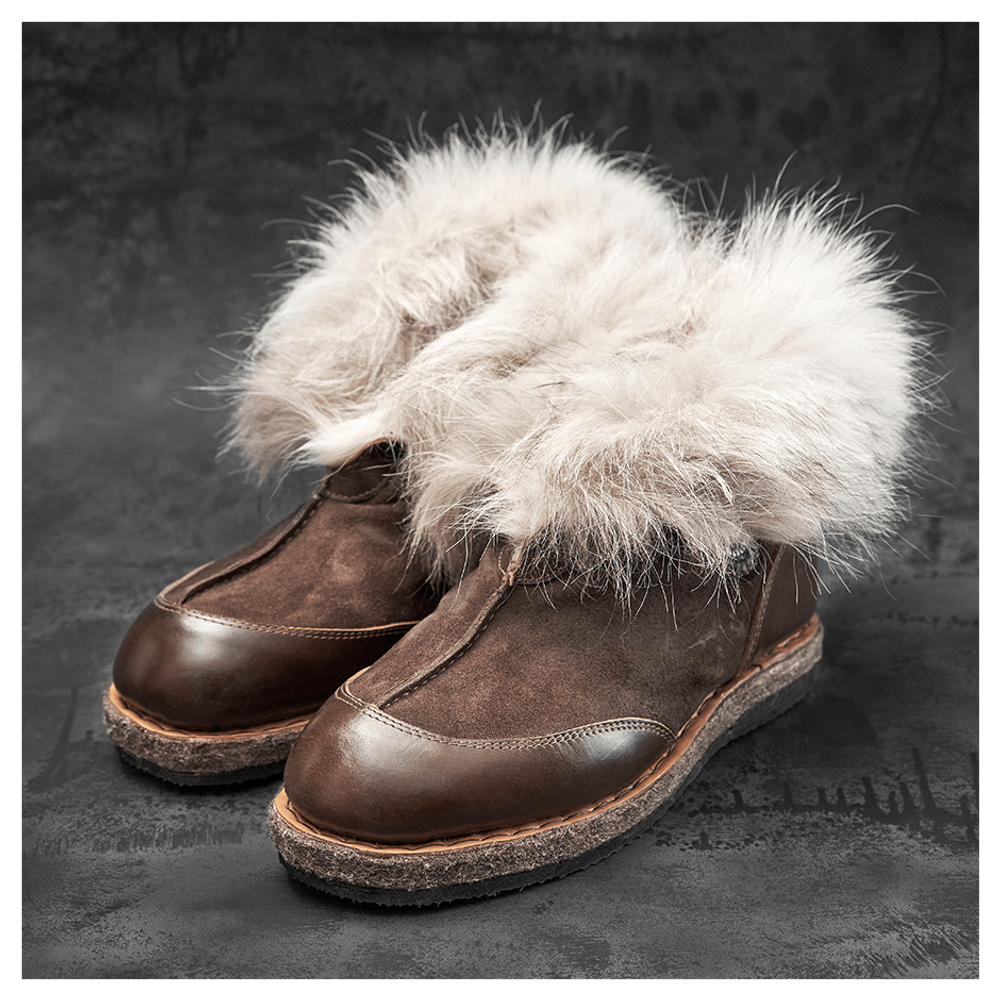 Пимы из меха волка «Серый разбойник»