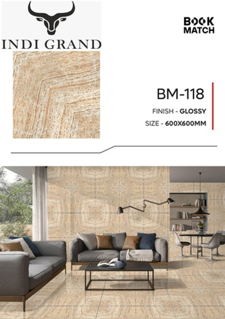 Керамогранит Book Match BM-118 60х60