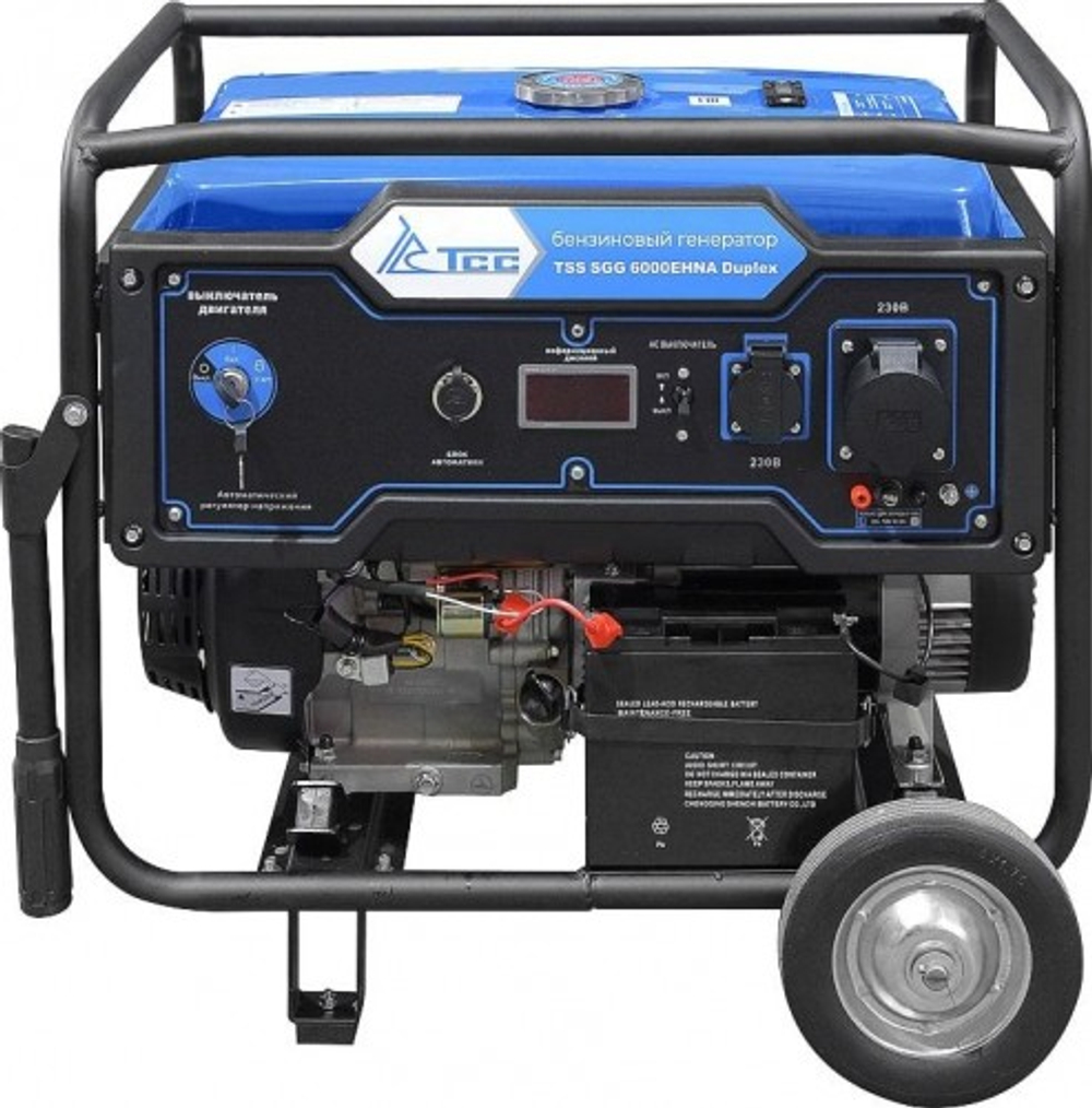 Генератор бензиновый ТСС SGG 6000EHNA Duplex 160012