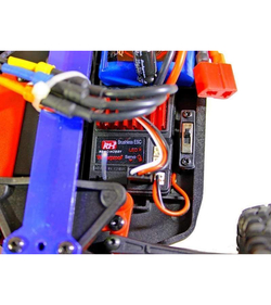 Радиоуправляемая трагги Remo Hobby S EVO-R Brushless UPGRADE (синяя) 4WD 2.4G 1/16 RTR