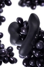 Черный вибростимулятор простаты Edge 2 - 12,4 см.