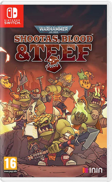 Warhammer 40,000: Shootas, Blood & Teef [Switch, русские субтитры]
