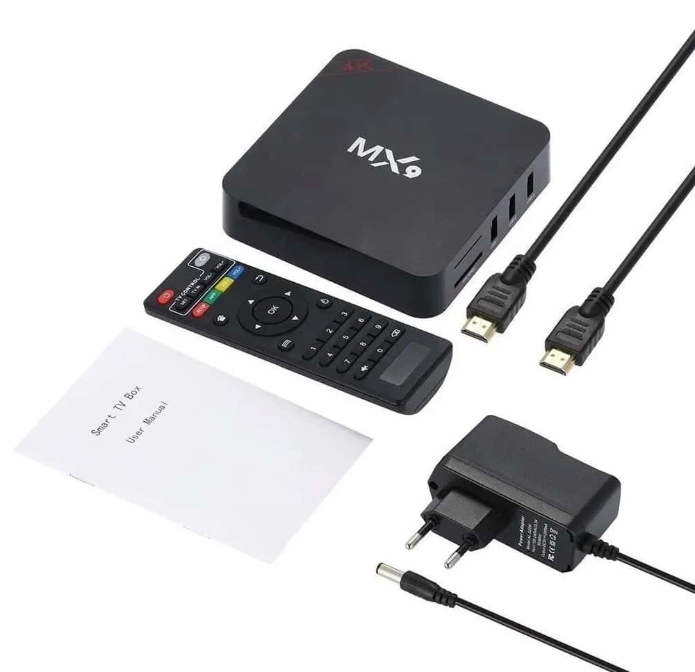 Приставка Смарт TV Box Андроид 4K MX9  8/64 Гб