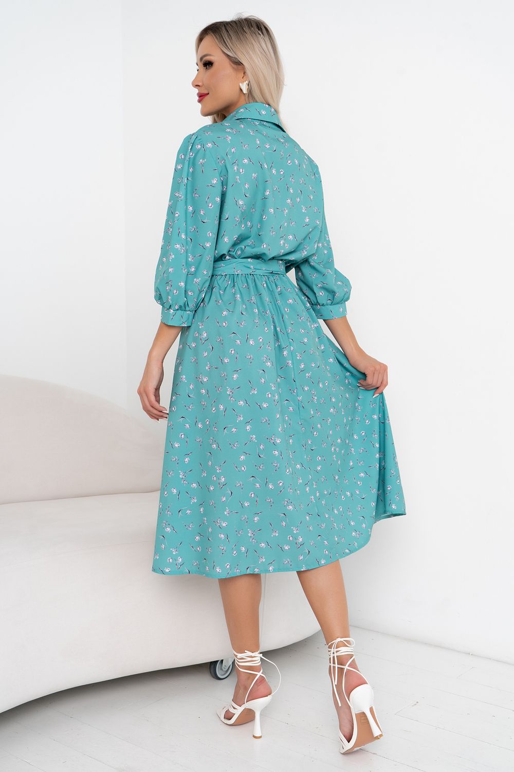 Платье Ангелина (мята) Р11-1177 Nikol (Акция)